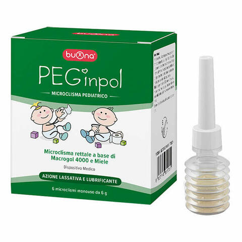 Peginpol microclisma ped 6 microclismi da 6 g