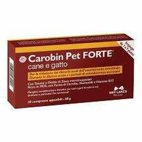 Carobin pet forte 30 compresse