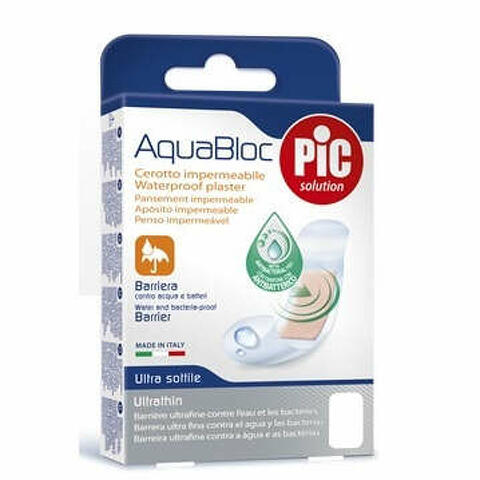 Aquabloc - Cerotto aquabloc 10x12 sterile antibatterico 5 pezzi