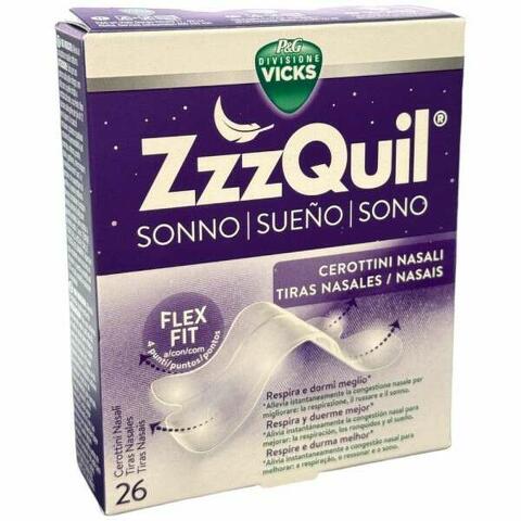 Zzzquil - Cerotto nasale zzzquil 26 pezzi