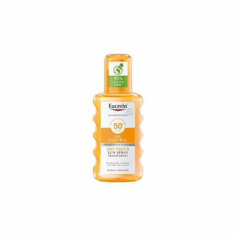 Eucerin Oil Control Dry Touch Sun Spray Trasparent SPF50+ 200ml