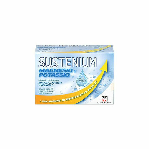 Sustenium Magnesio E Potassio 28 Bustine