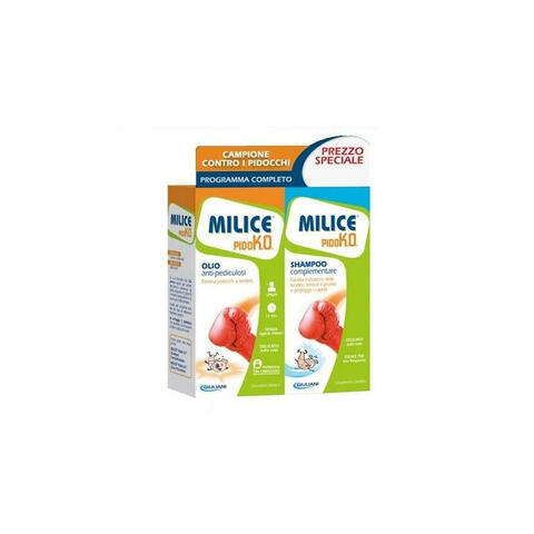 Milice Pidoko Kit Olio 75ml + Shampoo 150ml