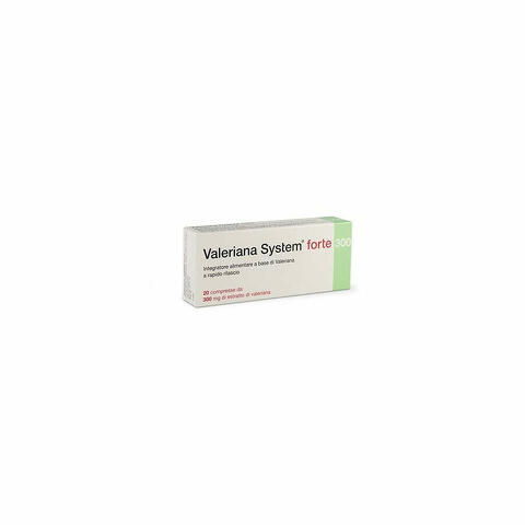 Valeriana System Forte 20 Compresse