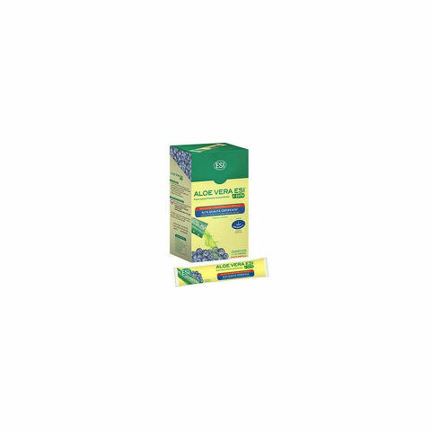 Aloe Vera Succo +Forte Mirtillo 24 Pocket Drink