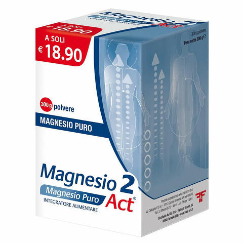 Magnesio 2 Act Magnesio Puro 300g