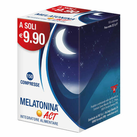 Melatonina Act 1mg 150 Compresse