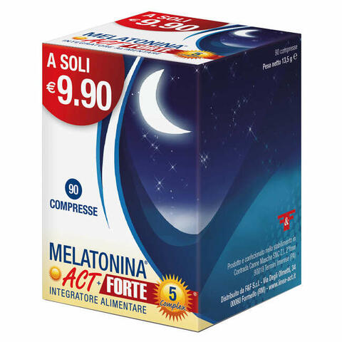 Melatonina Act Forte 5 Complex 1mg 90 Compresse