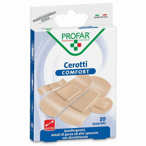 Profar Cerotti Comfort Assortiti 20 Pezzi