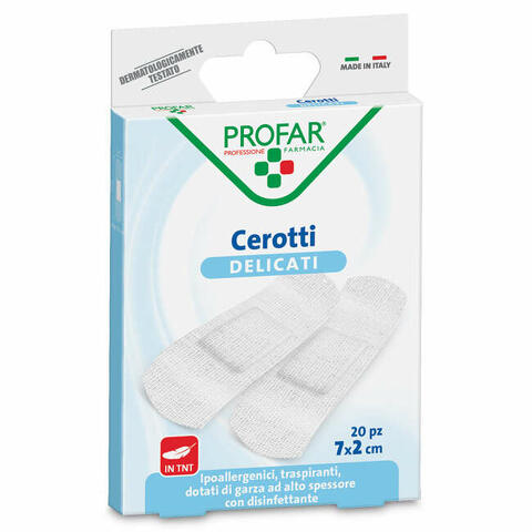 Profar Cerotti Delicati Tnt Medi 7x2cm 20 Pezzi