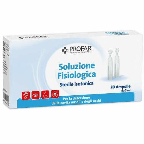 Profar Soluzione Fisiologica 5ml 20 Pezzi