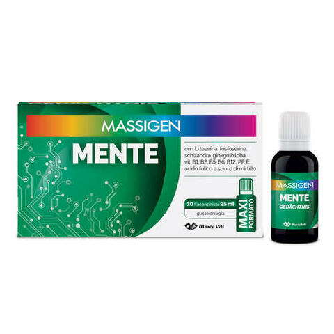 Massigen Mente 10 Flaconcini 25ml