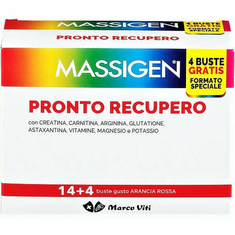 Massigen Pronto Recupero 14 + 4 Bustine