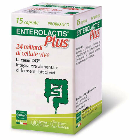 Enterolactis Plus 15 Capsule