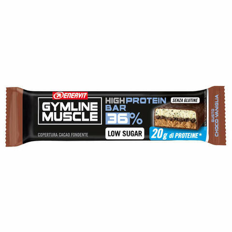 Enervit Gymline Muscle Barretta Choco-Vaniglia 36% 1 Pezzo