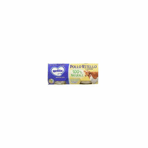 Mellin - Mellin Omogeneizzato Pollo Vitello E Verdure 2x80g