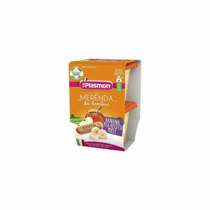  - Plasmon La Merenda Dei Bambini Banana Mela Biscotto Miele 2x120g