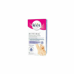  - Veet Minima Strisce Depilatorie Ascelle Ipoallergeniche 16 Pezzi