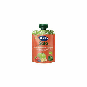  - Hero Solo Frutta Frullata Mela/Fragola/Banana/Mirtillo Biologico 100g