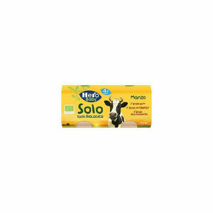  - Hero Solo Omogeneizzato Manzo Biologico 2x80g