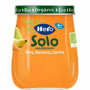  - Hero Solo Omogeneizzato Pera/Banana/Carota Biologico 120g