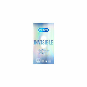 Durex - Durex Invisible XL 6 Pezzi