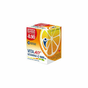 F&f - Vita Act Vitamina C 1000mg 30 Compresse