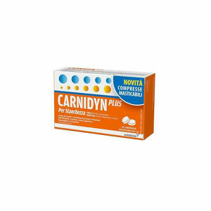 Carnidyn - Carnidyn Plus 18 Compresse Masticabili