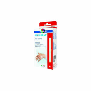 Master Aid - Master-Aid Sterigrap Strip Adesivo 75x6mm 6 Pezzi