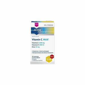 Naturwaren - Dr.Theiss Active Nutrient Vitamin C Max 30 Compresse