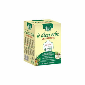 Esi - Esi Le Dieci Erbe Digestione No Acid 60 Tavolette Masticabili