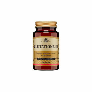 Solgar - Glutatione 50 30 Capsule Vegetali