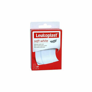 Leukoplast soft white - Leukoplast Soft White 6x10cm 10 Pezzi