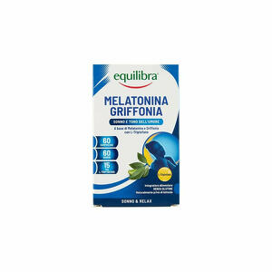  - Equilibra Melatonina Griffonia 60 Compresse