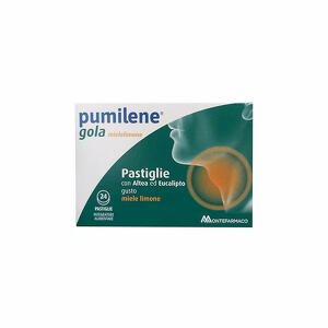 Pumilene - Pumilene Gola Mielelimone 24 Pastiglie