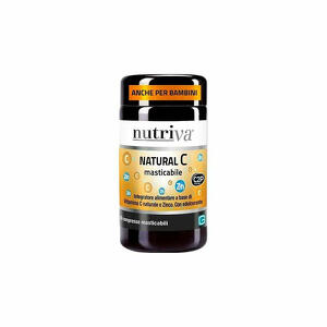 Nutriva - Nutriva Natural C 60 Compresse Masticabili