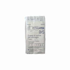  - Meds Zetalatex Guanti Di Lattice Per Chirurgia 6,5 1 Paio