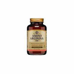 Solgar - Amino Arginina 500, 50 Capsule Vegetali