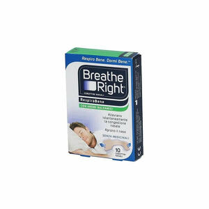 Con aromi balsamici - Breath Right Cerotti Nasali Balsamici 10 pezzi