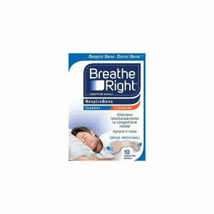 Breath Right - Breathe Right Cerotti Nasali Classici 10 Pezzi