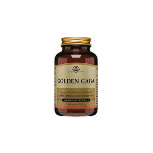 Solgar - Solgar Golden Gaba 50 Capsule Vegetali