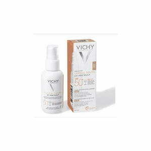 Vichy - Vichy Capital Soleil UV Age Tinted SPF50 + Fluido Solare Viso 40ml