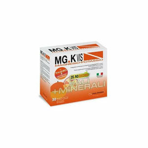 Mg-k Vis - MgK Vis Magnesio E Potassio Gusto Arancia Zero Zuccheri 30 Bustine