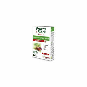 Frutta&fibre - Ortis Frutta & Fibre Forte Transito Intestinale 24 Compresse