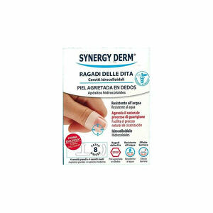  - Synergy Derm Cerotti Idrocolloidali Per Ragadi 8 Pezzi