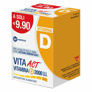 Vitamina d 2000 u.i. - Vita Act Vit D 2000Ui 60Cpr