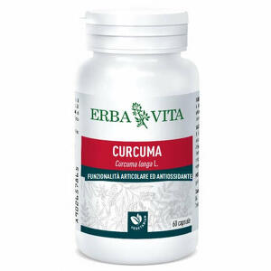 Erba vita - Curcuma 60Cps 450Mg