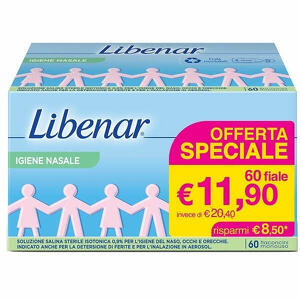 Libenar - Libenar 60 Flaconcini Isotoniche 5Ml