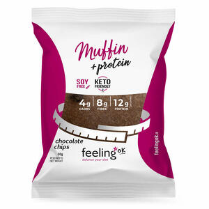 Muffingocce di cioccolato - Feeling ok muffin gocce cioccolato 50 g