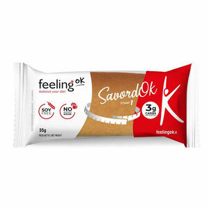 Feeling ok  savordok vaniglia e limone - Feeling ok savoiardo vaniglia-limone 35 g